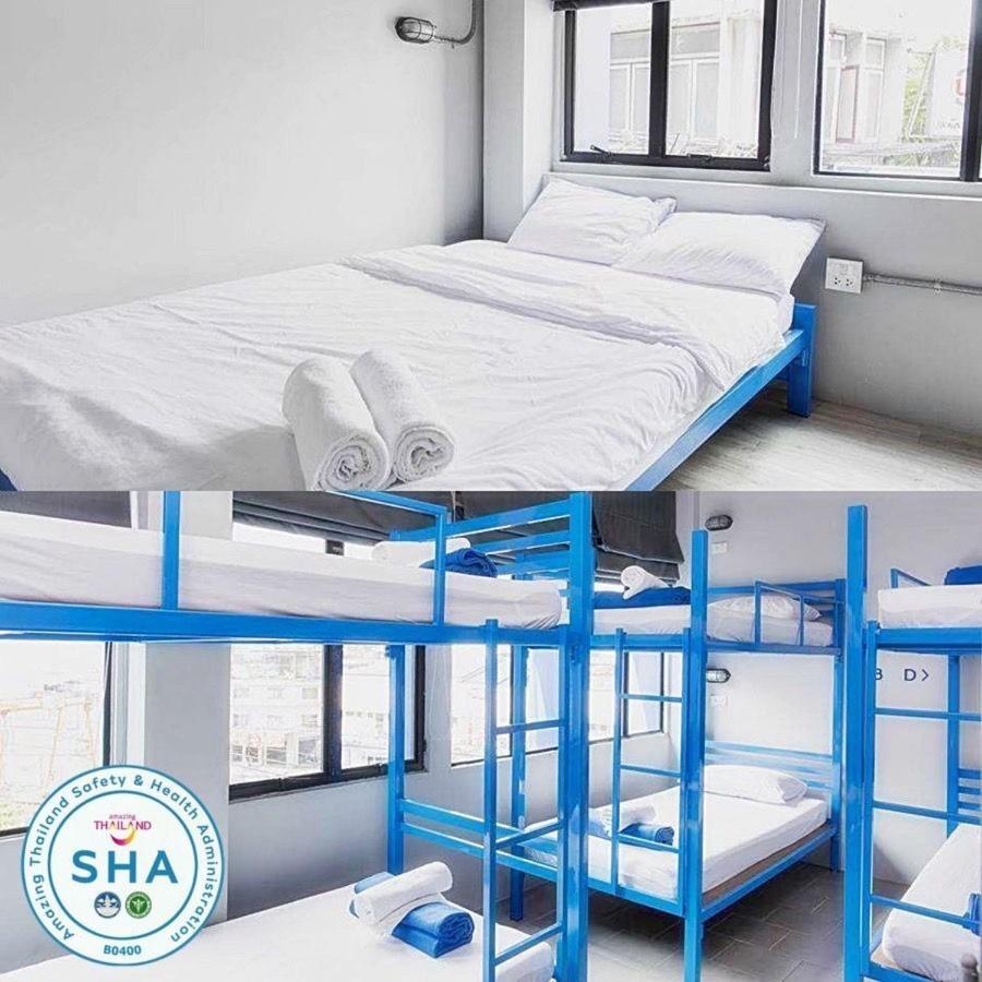 Loftel Station Hostel Bangkok Bagian luar foto