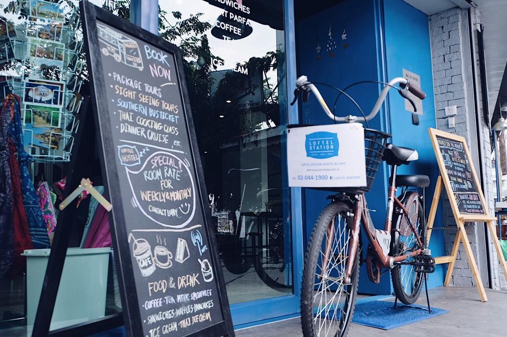 Loftel Station Hostel Bangkok Bagian luar foto