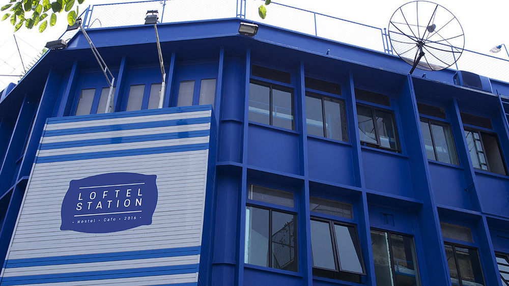 Loftel Station Hostel Bangkok Bagian luar foto