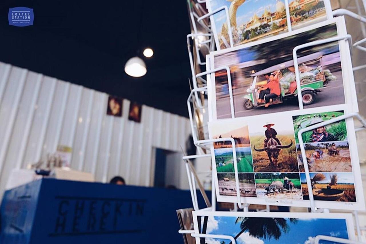 Loftel Station Hostel Bangkok Bagian luar foto